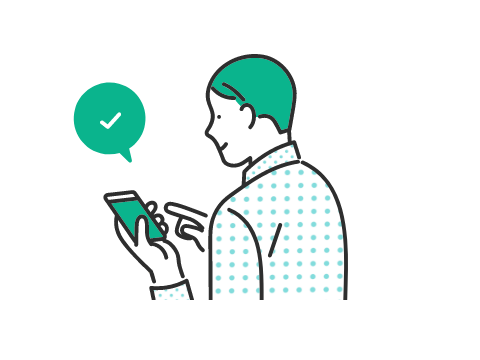 無料診断フォームに必要事項を入力いただき、送信ください。